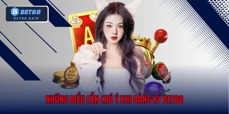 Những điều cần chú ý khi đăng ký Bet88