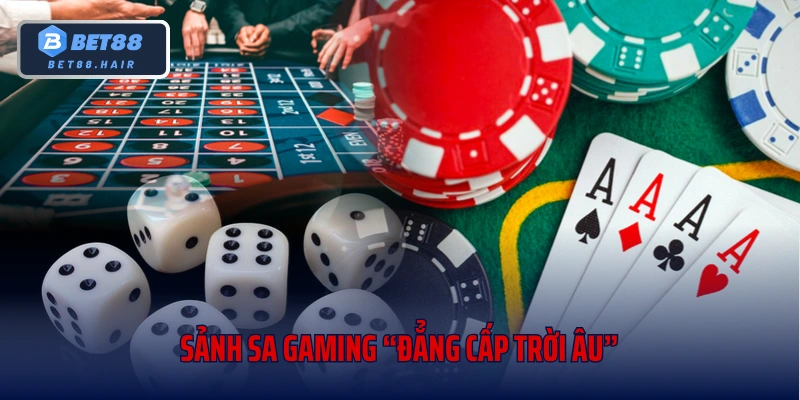 Sảnh SA Gaming “Đẳng Cấp Trời Âu” Ring Thưởng Mỗi Ngày
